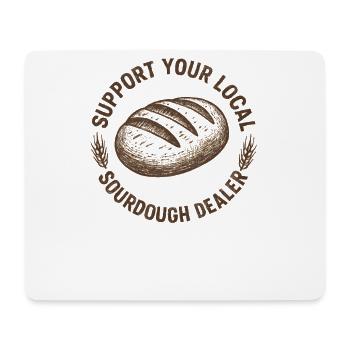 Baking Baker Baker Sourdough Bread Gift Idea - Mouse Pad (horizontal) - white - Front