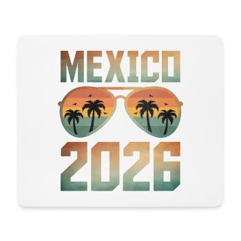 Mexiko 2026 - Mousepad (Querformat) - Weiß - Vorne