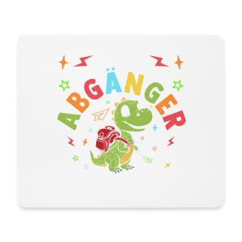Daycare First Grade Dinosaur Student Kindergarten - Mouse Pad (horizontal) - white - Front