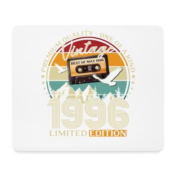 30th Birthday Gift Man Best of May 1996 - Mouse Pad (horizontal) - white - Front