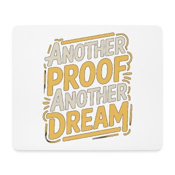Print Designer Another Proof Another Print Expert - Mousepad (Querformat) - Weiß - Vorne