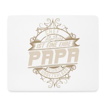 Chef Papa - Mousepad (Querformat) - Weiß - Vorne