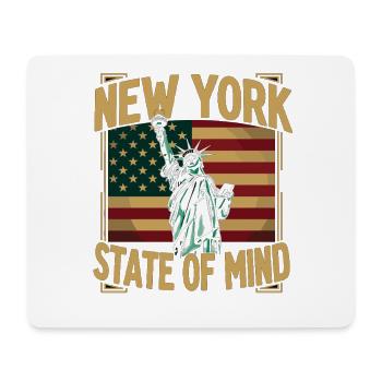New York State of Mind Statue of Liberty - Mouse Pad (horizontal) - white - Front