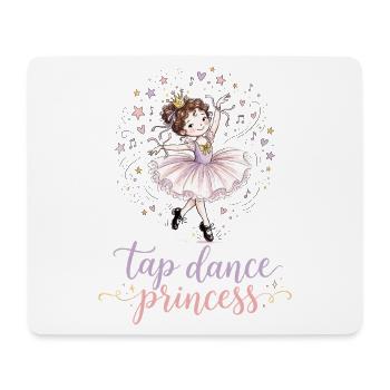 Tap Dancing Tap Dance Princess Dancer - Mouse Pad (horizontal) - white - Front