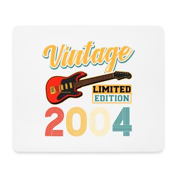 Vintage Guitar Limited Edition 2004 Art - Mouse Pad (horizontal) - white - Front
