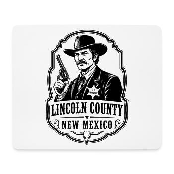 Pat Garrett Lincoln County New Mexico US Marshal - Mousepad (Querformat) - Weiß - Vorne