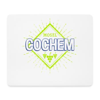 Cochem Mosel Retro Weintrauben Vintage Urlaub - Mousepad (Querformat) - Weiß - Vorne