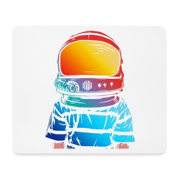 Astronaut Dream Gift for Kids - Mouse Pad (horizontal) - white - Front