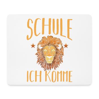 Kita Erste Klasse Löwe Schüler Kindergarten - Mousepad (Querformat) - Weiß - Vorne