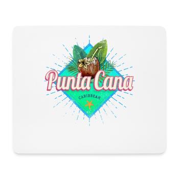 Punta Cana Caribbean in the Dominican Republic - Mouse Pad (horizontal) - white - Front