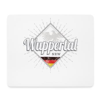 Wuppertal Stadt in Deutschland Nordrhein-Westfalen - Mousepad (Querformat) - Weiß - Vorne