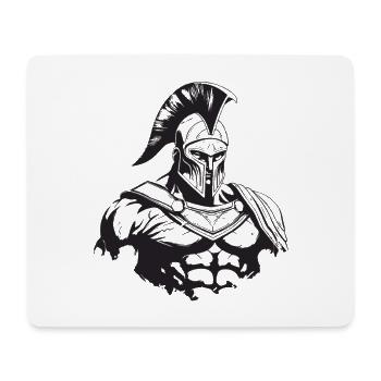 Spartan Gym Muscles - Mouse Pad (horizontal) - white - Front