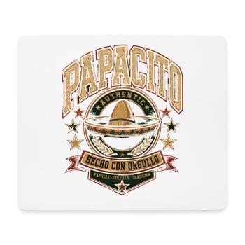 PAPACITO Mexiko Tradition Shirt - Mousepad (Querformat) - Weiß - Vorne