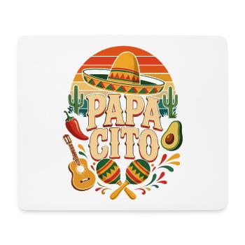 Photo de la fête de Papa Cito - Tapis de souris (format paysage) - blanc - Devant