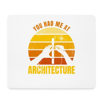 Architects' Saying - Mouse Pad (horizontal) - white - Front