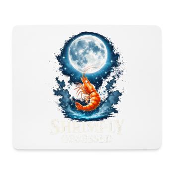Shrimp Crazy | Shrimp Aquarium - Mouse Pad (horizontal) - white - Front