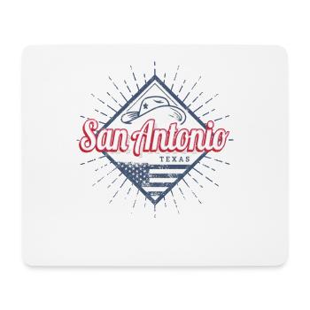 San Antonio city in Texas, United States, United States - Mouse Pad (horizontal) - white - Front