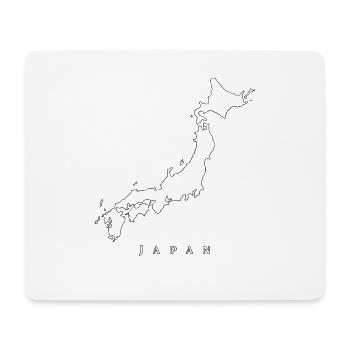 Japan Country - Mouse Pad (horizontal) - white - Front