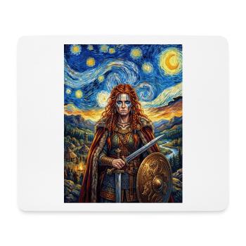 Boudicca/Boudica Sternennacht - Mousepad (Querformat) - Weiß - Vorne