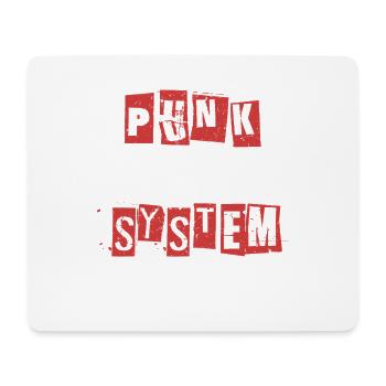 Punk For A Day - Mouse Pad (horizontal) - white - Front