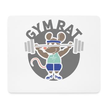 Rat, house rat, rat owner, rat lover - Mouse Pad (horizontal) - white - Front