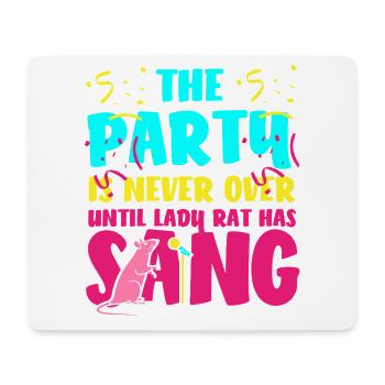 Rat, house rat, rat owner, rat lover - Mouse Pad (horizontal) - white - Front