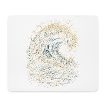Chansons marines de chœur de bidonvilles - Tapis de souris (format paysage) - blanc - Devant