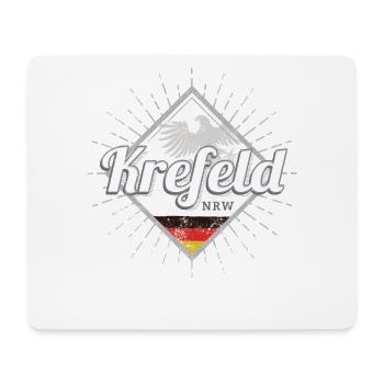 Krefeld Stadt in Deutschland Nordrhein-Westfalen - Mousepad (Querformat) - Weiß - Vorne