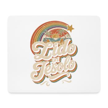 Lido di Jesolo Retro Sunset - Mousepad (Querformat) - Weiß - Vorne