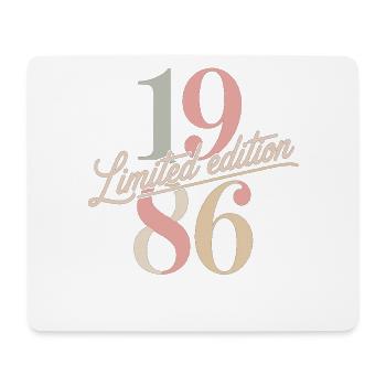 Édition limitée anniversaire 1986 - Tapis de souris (format paysage) - blanc - Devant