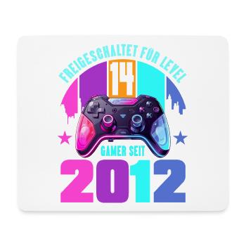 14. Geburtstag Junge Mädchen - Mousepad (Querformat) - Weiß - Vorne