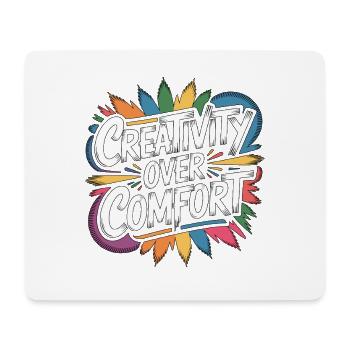 La créativité du graphiste avant celle du designer de branding - Tapis de souris (format paysage) - blanc - Devant