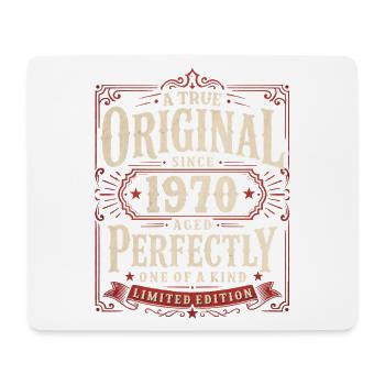 56th Birthday Gift Original Vintage 1970's - Mouse Pad (horizontal) - white - Front