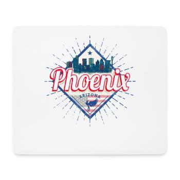Phoenix en Arizona, États-Unis, Souvenir - Tapis de souris (format paysage) - blanc - Devant