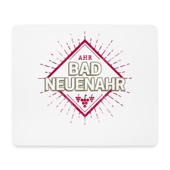 Bad Neuenahr an der Ahr Retro Weintrauben Design - Mousepad (Querformat) - Weiß - Vorne