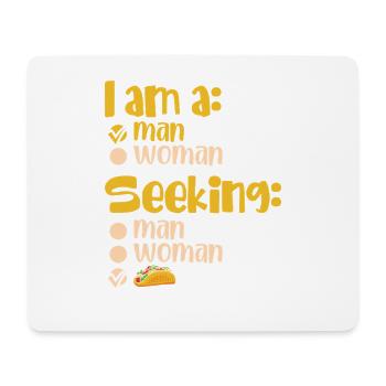 Taco Mother Woman Ladies - Mouse Pad (horizontal) - white - Front