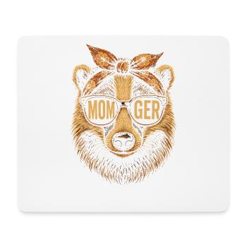 Momger Funny - Mouse Pad (horizontal) - white - Front