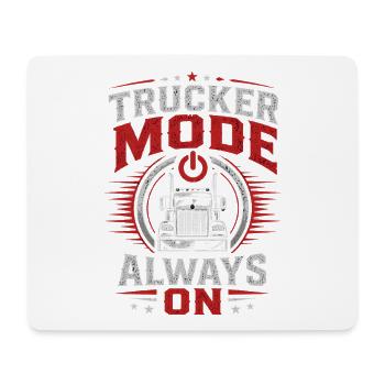Camionneurs pour conducteurs de camions Chauffeurs professionnels de camions - Tapis de souris (format paysage) - blanc - Devant