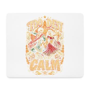 Bollywood est trop desi pour rester calme - Tapis de souris (format paysage) - blanc - Devant