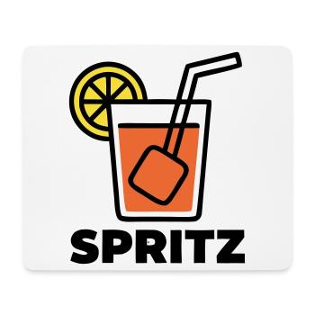 Cocktail Spritz Boisson d’été en Italie Vacances - Tapis de souris (format paysage) - blanc - Devant