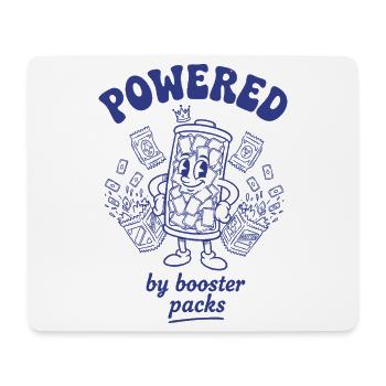 Angetrieben von Booster Packs Sammelkartensammler - Mousepad (Querformat) - Weiß - Vorne