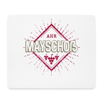 Mayschoß an der Ahr Retro Weintrauben Souvenir - Mousepad (Querformat) - Weiß - Vorne