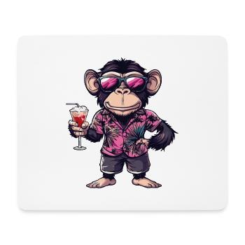 Gorilla Comic Sommer - Mousepad (Querformat) - Weiß - Vorne
