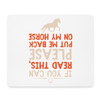 Wenn du sie nicht besiegen kannst, bring es ihnen bei. - Mousepad (Querformat) - Weiß - Vorne