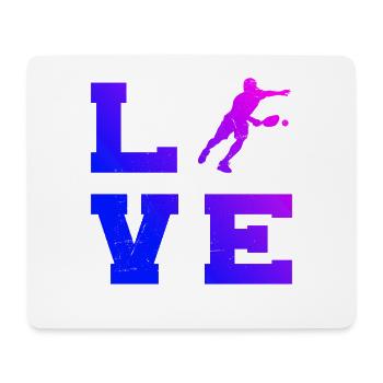 Pickleball Community Fans Love Pickleball Players - Mouse Pad (horizontal) - white - Front