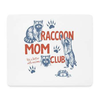 Dog Mom Club Shirt Life is Better with Dogs - Mouse Pad (horizontal) - white - Front