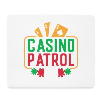 Gambling Fan Casino Patrol Casino - Mouse Pad (horizontal) - white - Front
