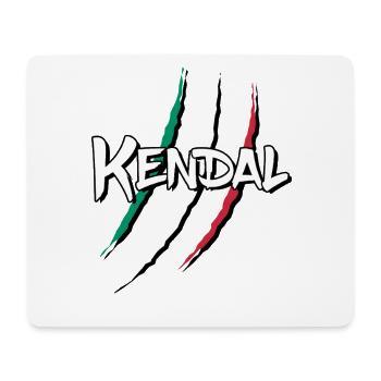 Kendal Gamer Italiano Graffi Tricolore - Mousepad (Querformat) - Weiß - Vorne