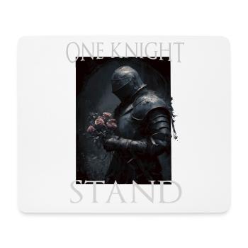 Ritter Buhurt Krieger Motiv Bouhourt Hobby Buhurt - Mousepad (Querformat) - Weiß - Vorne