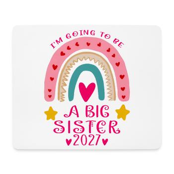 Big Sister 2027 Rainbow Hearts - Mouse Pad (horizontal) - white - Front